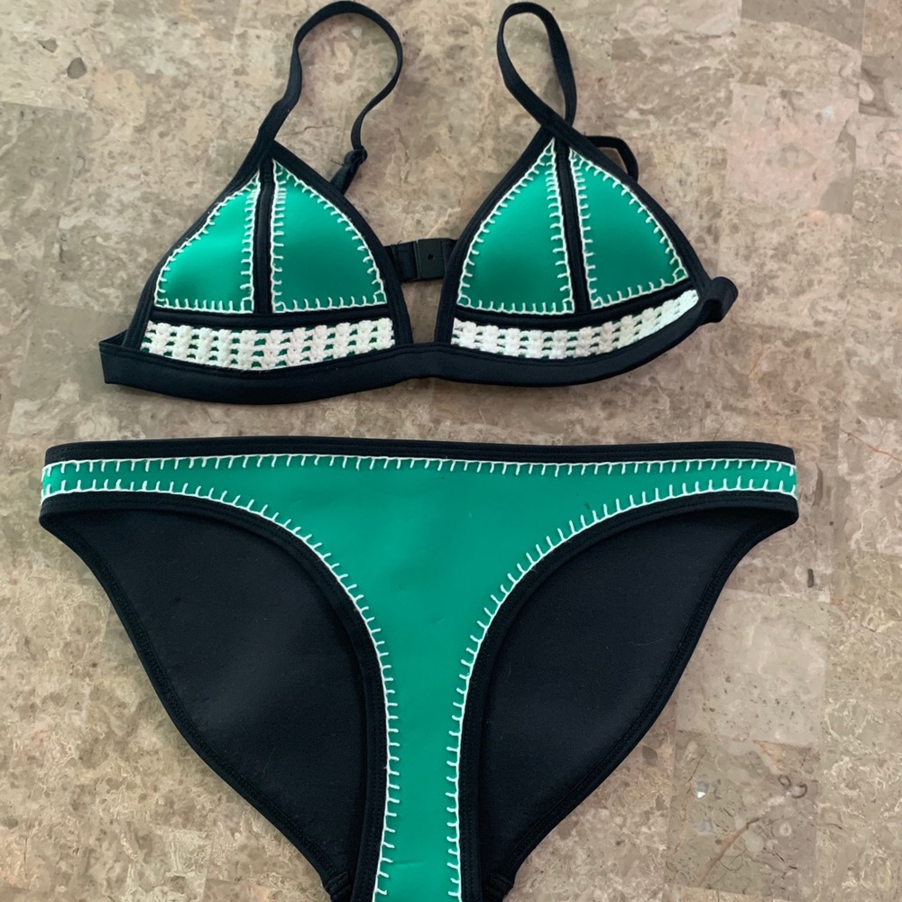 Triangl Green Bikini (Top & Bottom)